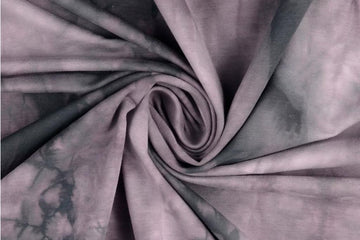 French Terry Batik, lila, 0,5 m